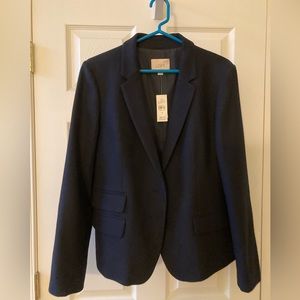 LOFT Navy Blue Blazer, Size 12, NWT